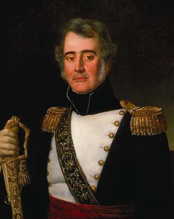 Jean joseph Taillasson A portrait of Brigadier General Jean Baptiste Plauche by Jean Joseph Vaudechamp Germany oil painting art
